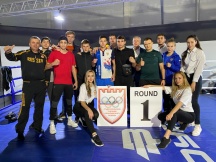 Показательные вытупления юных боксеров ГБПОУ СК «Ставропольское училище олимпийского резерва (техникум)»