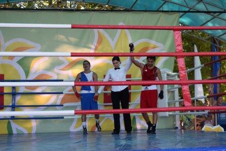 Матчевая встреча по боксу, посвященная Дню Новоалександровского района и города Новоалександровска, 26 сентября 2015