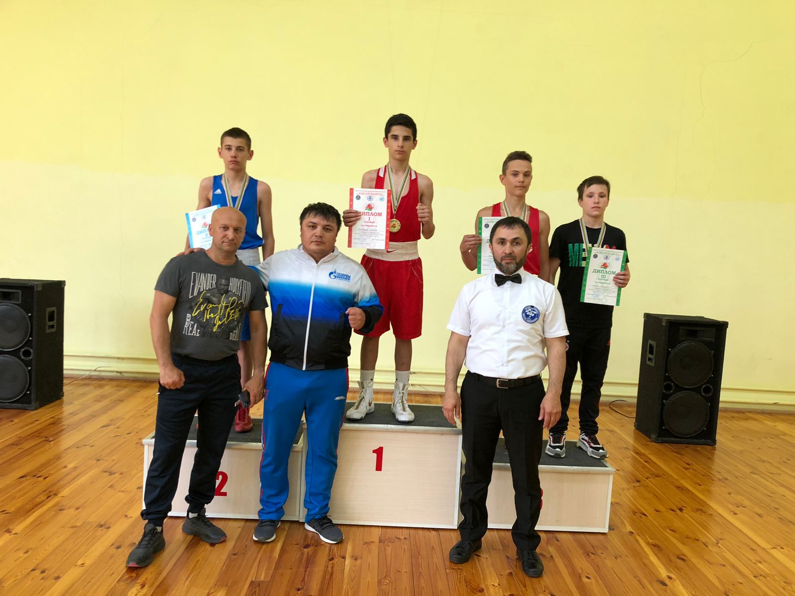 Открытая Республиканская Спартакиада по боксу среди школьников 2008-2009 гг. рождения с участием представителей сборной команды ОГФСО «Юность России»