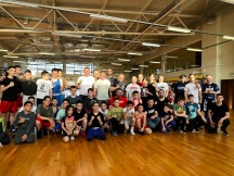  Встреча с 2-х кратным Олимпийским чемпионом Олегом Саитовым и призером Олимпийских игр Раимкулем Малахбековым