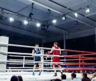 Финальные поединки первенства СКФО по боксу среди юношей 13-14 лет